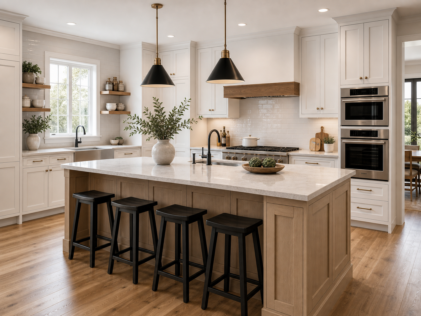 Custom kitchen cabinets
